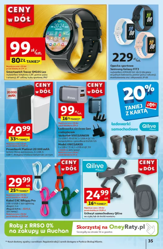 Auchan - gazetka promocyjna CENY W DÓŁ Hipermarket Auchan od czwartku 27.06 do środy 03.07 - strona 43