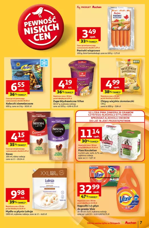 Auchan - gazetka promocyjna Pewność Niskich Cen Moje Auchan  do środy 11.09 - strona 9