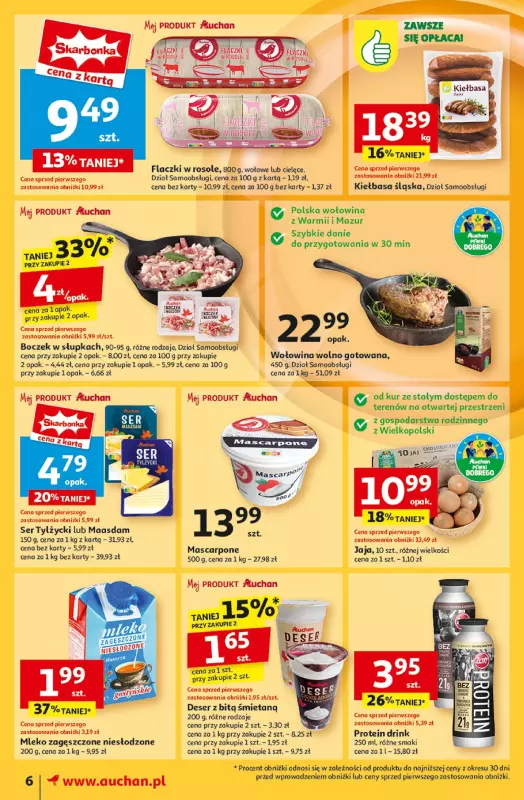 Auchan - gazetka promocyjna Pewność Niskich Cen Moje Auchan  do środy 11.09 - strona 8