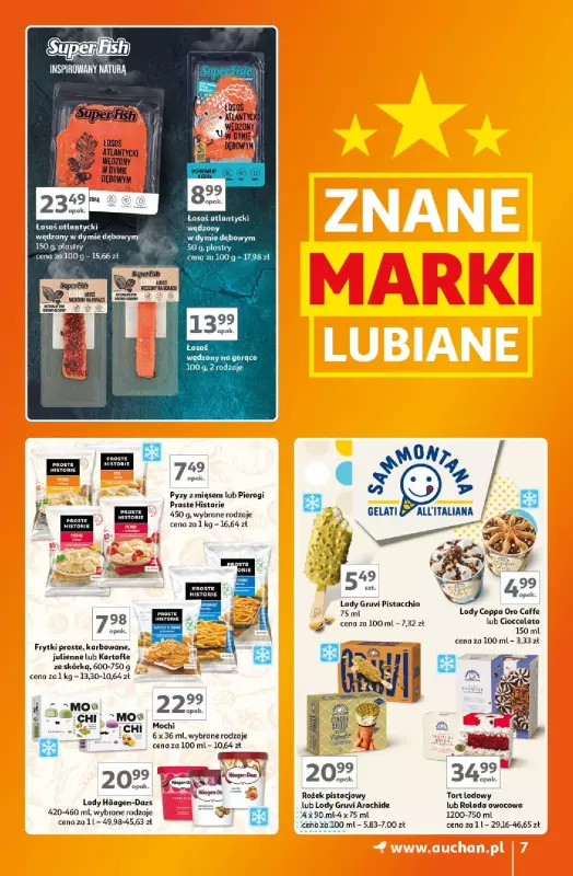 Auchan - gazetka promocyjna Znane Marki Lubiane Hipermarket  do środy 11.09 - strona 7