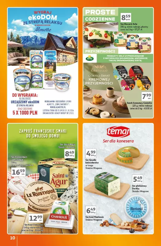 Auchan - gazetka promocyjna Znane Marki Lubiane Hipermarket  do środy 11.09 - strona 10