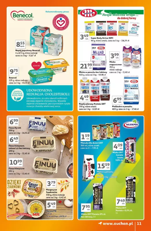 Auchan - gazetka promocyjna Znane Marki Lubiane Hipermarket  do środy 11.09 - strona 11