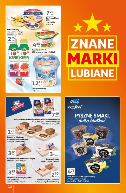 Auchan - gazetka promocyjna Znane Marki Lubiane Hipermarket  do środy 11.09 - strona 12