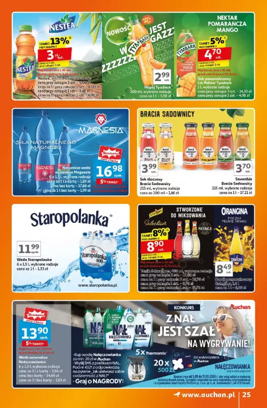 Auchan - gazetka promocyjna Znane Marki Lubiane Hipermarket  do środy 11.09 - strona 25