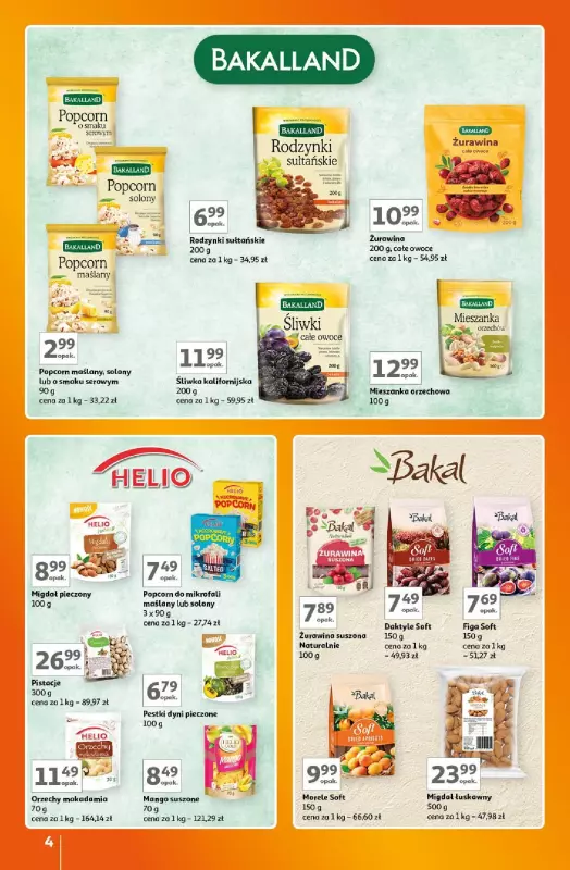 Auchan - gazetka promocyjna Znane Marki Lubiane Hipermarket  do środy 11.09 - strona 4