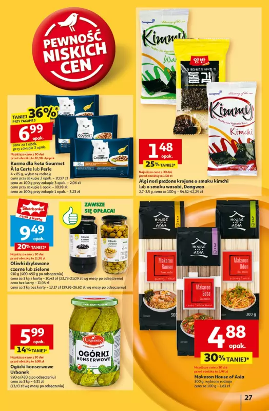 Auchan - gazetka promocyjna Pewność Niskich Cen Hipermarket  do środy 11.09 - strona 29