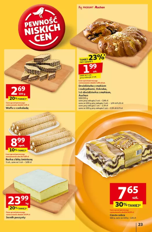 Auchan - gazetka promocyjna Pewność Niskich Cen Hipermarket  do środy 11.09 - strona 25