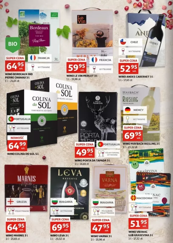 Auchan - gazetka promocyjna Gazetka alkoholowa Zielona Góra od środy 11.09 do wtorku 24.09 - strona 6