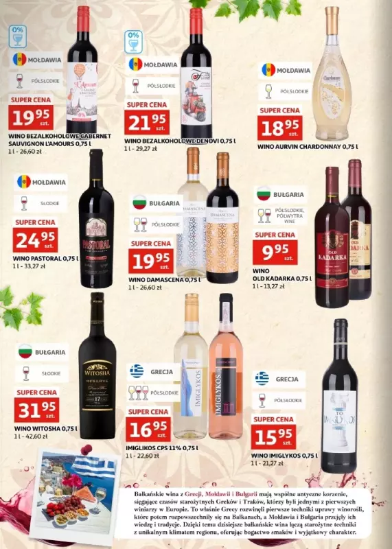 Auchan - gazetka promocyjna Gazetka alkoholowa Zielona Góra od środy 11.09 do wtorku 24.09 - strona 8