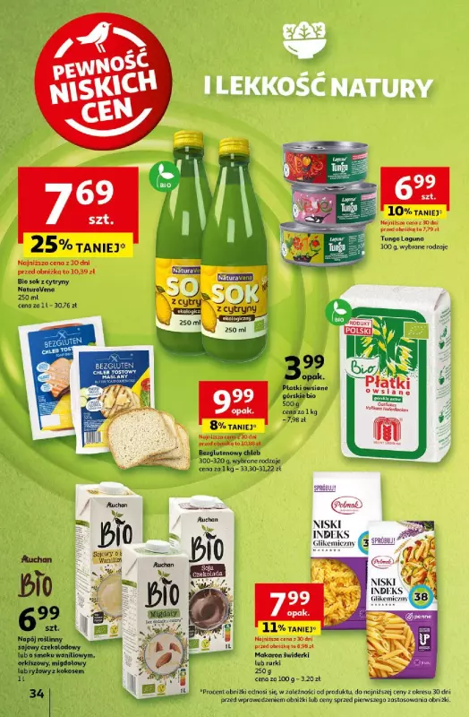 Auchan - gazetka promocyjna Pewność Niskich Cen Hipermarket  do środy 18.09 - strona 34