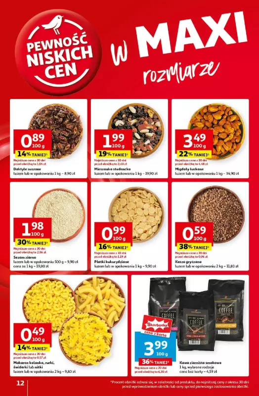 Auchan - gazetka promocyjna Pewność Niskich Cen Hipermarket  do środy 18.09 - strona 12