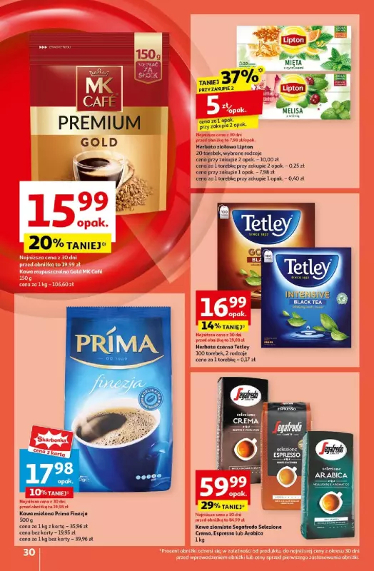 Auchan - gazetka promocyjna Pewność Niskich Cen Hipermarket  do środy 18.09 - strona 30