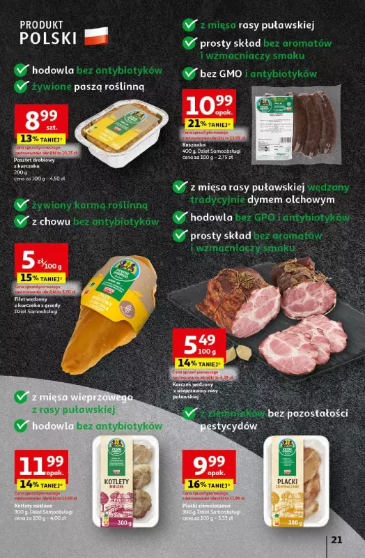 Auchan - gazetka promocyjna Pewność Niskich Cen Hipermarket  do środy 18.09 - strona 21