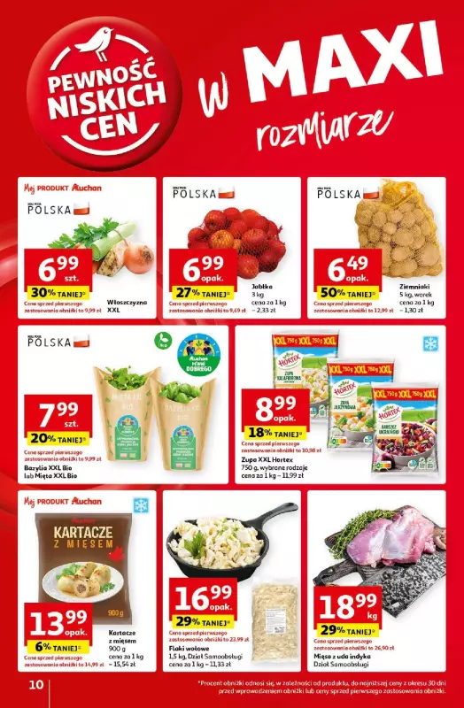 Auchan - gazetka promocyjna Pewność Niskich Cen Hipermarket  do środy 18.09 - strona 10