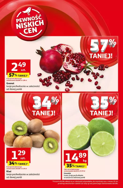 Auchan - gazetka promocyjna Pewność Niskich Cen Supermarket  do środy 25.09 - strona 6