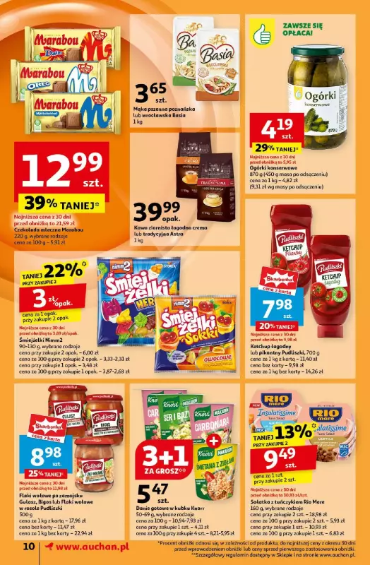 Auchan - gazetka promocyjna Pewność Niskich Cen Supermarket  do środy 25.09 - strona 12