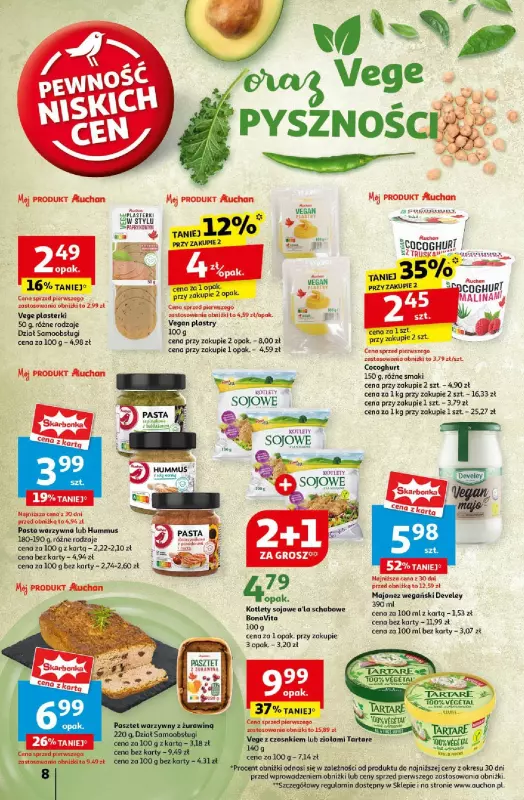 Auchan - gazetka promocyjna Pewność Niskich Cen Supermarket  do środy 25.09 - strona 10