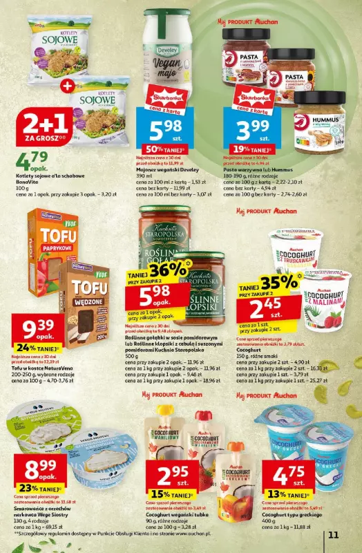 Auchan - gazetka promocyjna Gazetka Pewność Niskich Cen Hipermarket Auchan  do środy 25.09 - strona 13