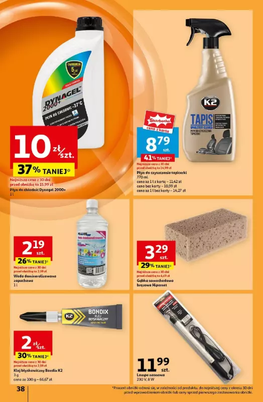 Auchan - gazetka promocyjna Gazetka Pewność Niskich Cen Hipermarket Auchan  do środy 25.09 - strona 46