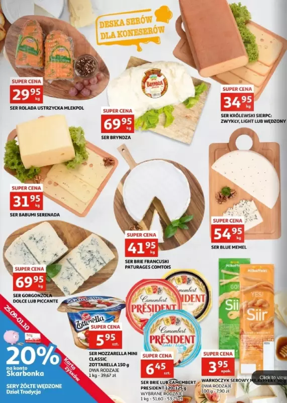 Auchan - gazetka promocyjna Racibórz I Złote ceny na złotą jesień od środy 25.09 do wtorku 01.10 - strona 12