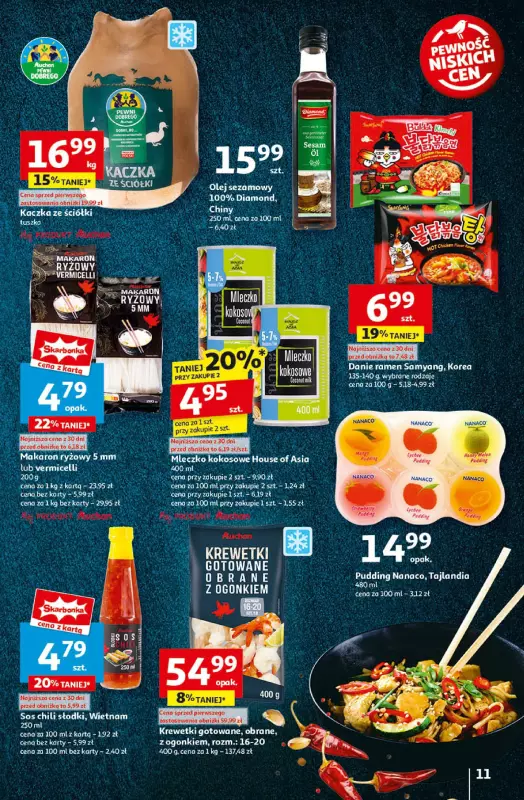 Auchan - gazetka promocyjna Gazetka Pewność Niskich Cen Hipermarket Auchan  do środy 02.10 - strona 13