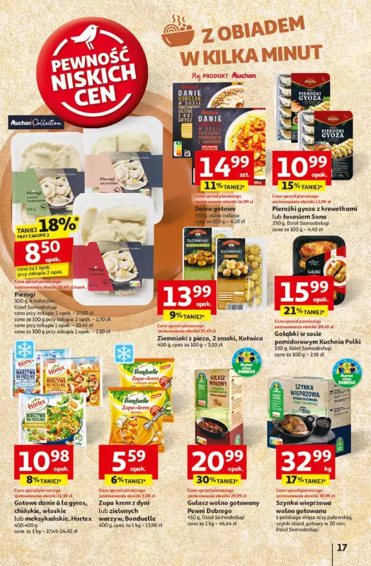 Auchan - gazetka promocyjna Gazetka Pewność Niskich Cen Hipermarket Auchan  do środy 02.10 - strona 19