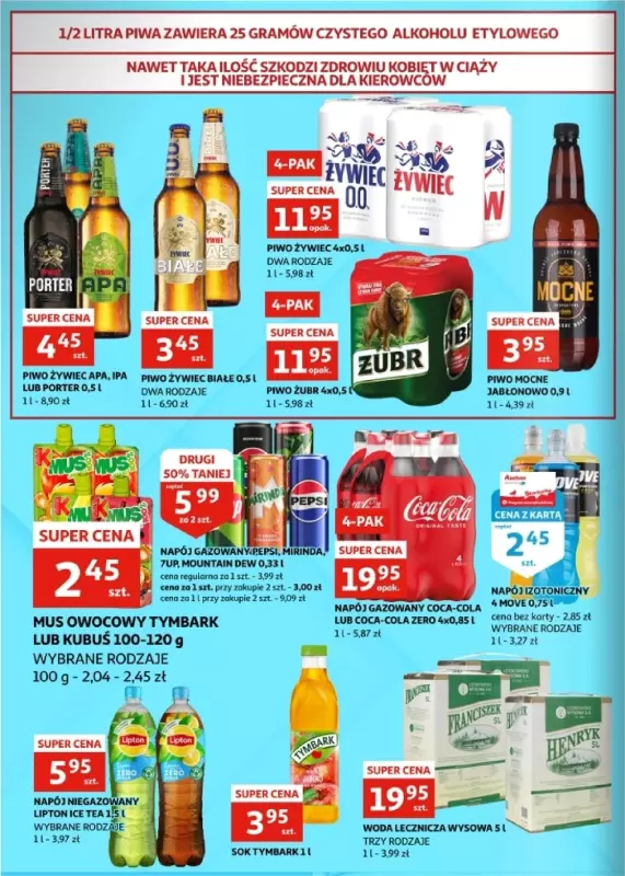 Auchan - gazetka promocyjna Racibórz: Najlepsze okazje czekają na Ciebie od środy 02.10 do wtorku 08.10 - strona 14