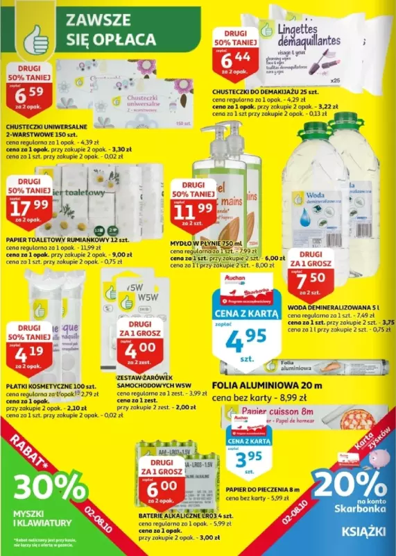 Auchan - gazetka promocyjna Zielona Góra: Najlepsze okazje czekają na Ciebie od środy 02.10 do wtorku 08.10 - strona 18