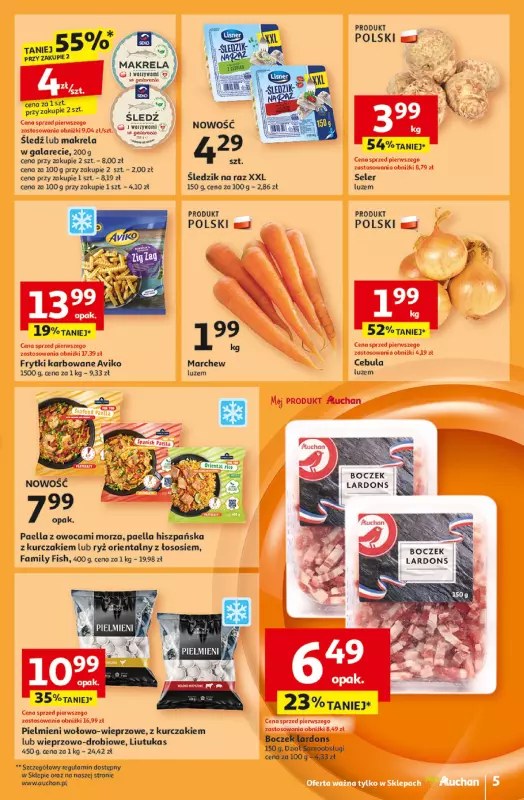 Auchan - gazetka promocyjna Pewność Niskich Cen Moje Auchan  do środy 09.10 - strona 7