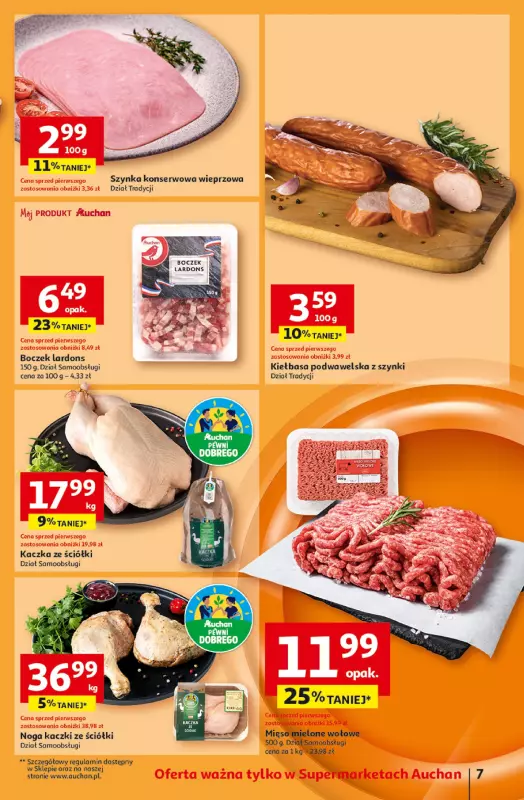 Auchan - gazetka promocyjna Pewność Niskich Cen Supermarket  do środy 09.10 - strona 9