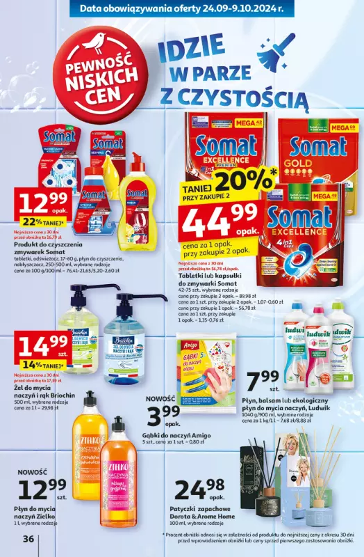 Auchan - gazetka promocyjna Pewność Niskich Cen Hipermarket  do środy 09.10 - strona 38