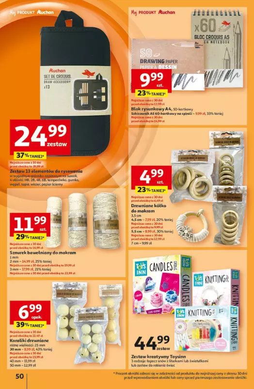 Auchan - gazetka promocyjna Pewność Niskich Cen Hipermarket  do środy 09.10 - strona 58