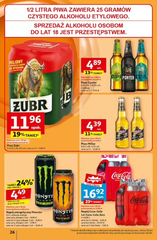 Auchan - gazetka promocyjna Pewność Niskich Cen Hipermarket  do środy 09.10 - strona 28