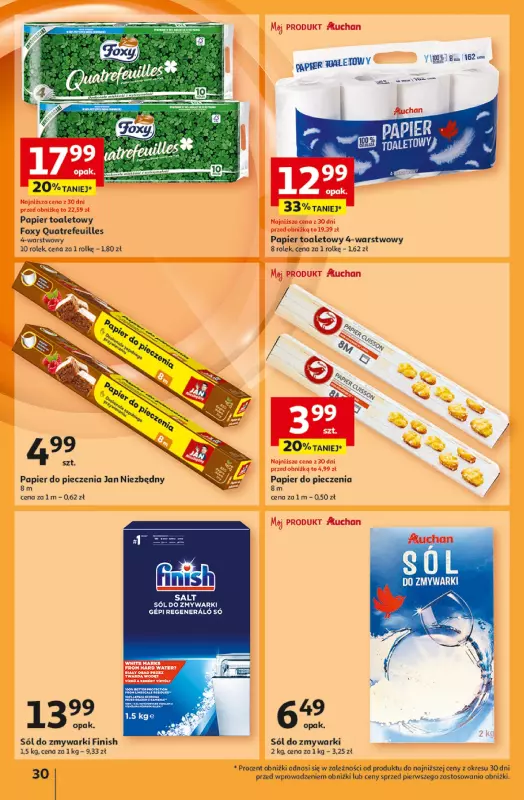 Auchan - gazetka promocyjna Pewność Niskich Cen Hipermarket  do środy 09.10 - strona 32