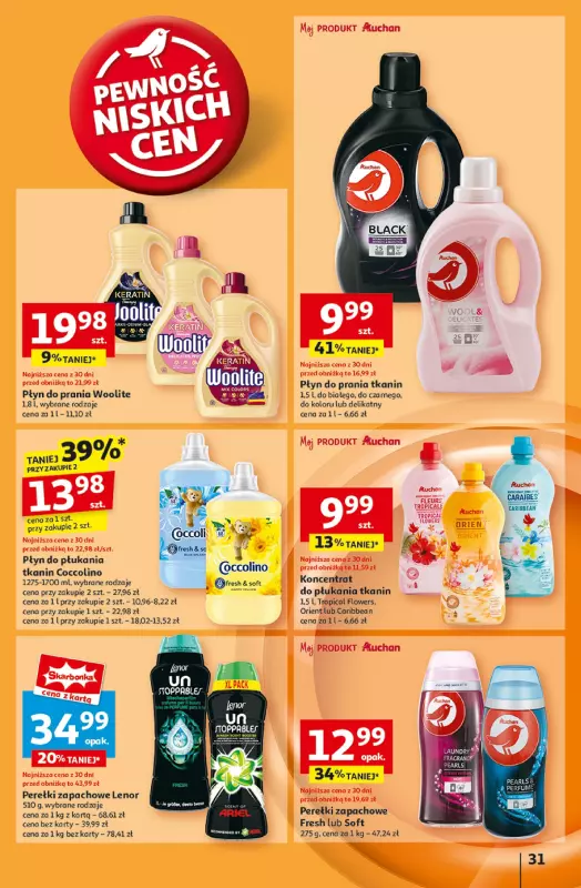 Auchan - gazetka promocyjna Pewność Niskich Cen Hipermarket  do środy 09.10 - strona 33