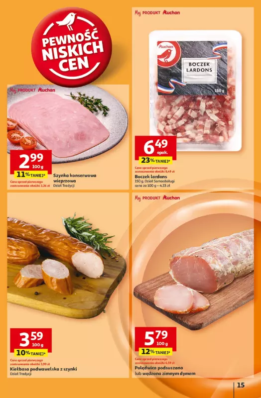 Auchan - gazetka promocyjna Pewność Niskich Cen Hipermarket  do środy 09.10 - strona 17