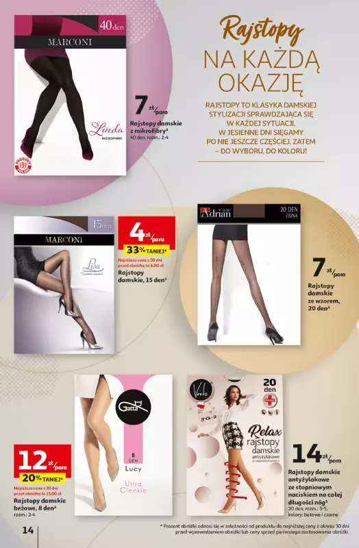 Auchan - gazetka promocyjna Katalog Jesienne inspiracje Inextenso by AUCHANLAB  do środy 06.11 - strona 14