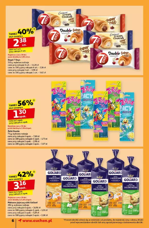 Auchan - gazetka promocyjna Gazetka Pewność Niskich Cen Supermarket Auchan  do środy 23.10 - strona 8