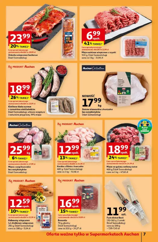 Auchan - gazetka promocyjna Gazetka Pewność Niskich Cen Supermarket Auchan  do środy 23.10 - strona 9