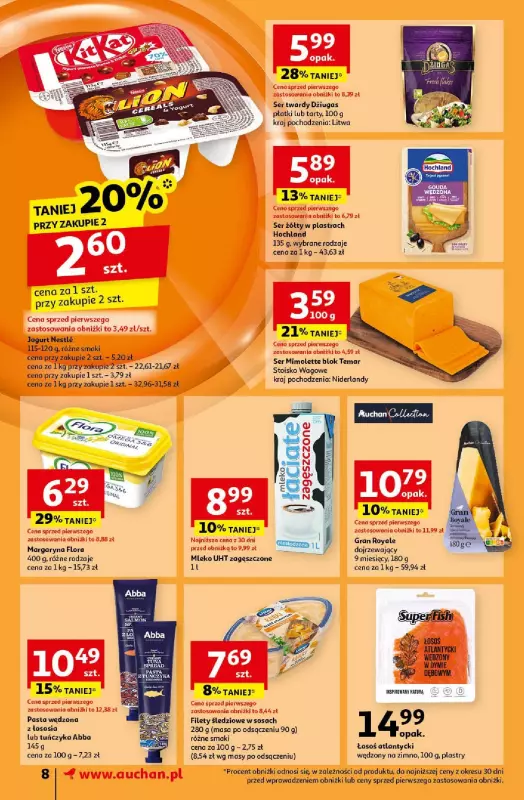 Auchan - gazetka promocyjna Gazetka Pewność Niskich Cen Supermarket Auchan  do środy 23.10 - strona 10