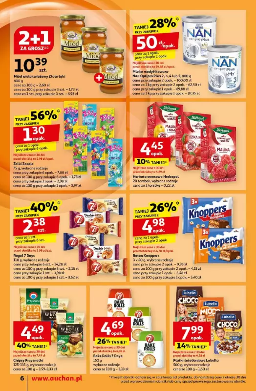 Auchan - gazetka promocyjna Gazetka Pewność Niskich Cen Moje Auchan  do środy 23.10 - strona 8