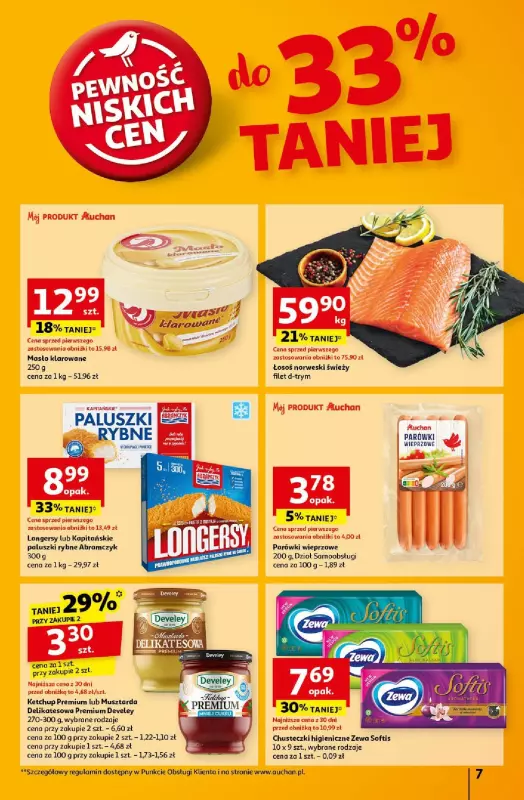 Auchan - gazetka promocyjna Gazetka Pewność Niskich Cen Hipermarket Auchan  do środy 23.10 - strona 9