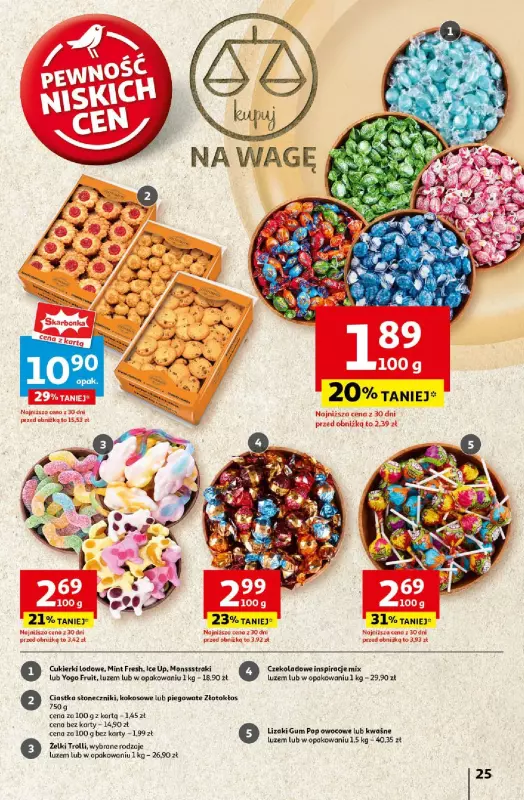 Auchan - gazetka promocyjna Gazetka Pewność Niskich Cen Hipermarket Auchan  do środy 23.10 - strona 27