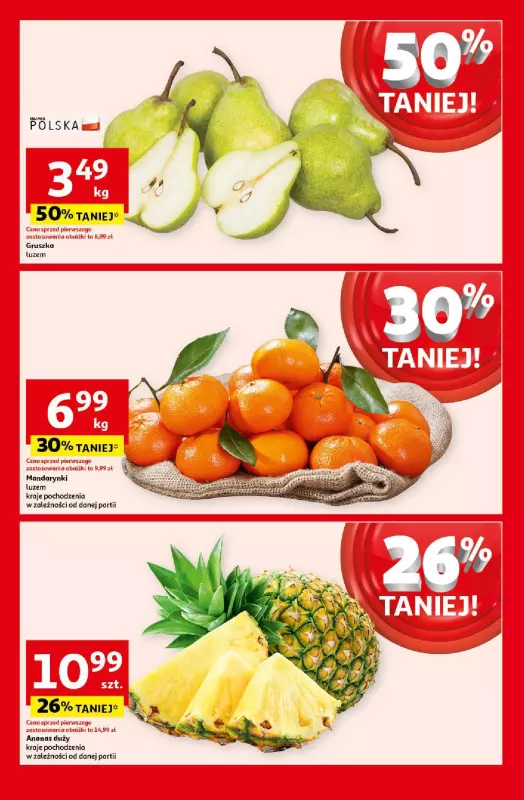 Auchan - gazetka promocyjna Gazetka Pewność Niskich Cen Hipermarket Auchan  do środy 23.10 - strona 7