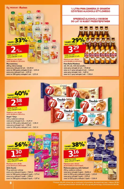 Auchan - gazetka promocyjna Gazetka Pewność Niskich Cen Hipermarket Auchan  do środy 23.10 - strona 10