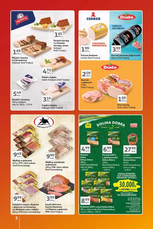 Auchan - gazetka promocyjna Gazetka Znane Marki Lubiane Hipermarket Auchan od czwartku 17.10 do środy 23.10 - strona 2