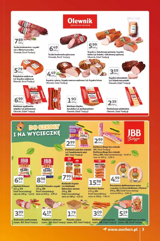 Auchan - gazetka promocyjna Gazetka Znane Marki Lubiane Hipermarket Auchan od czwartku 17.10 do środy 23.10 - strona 3