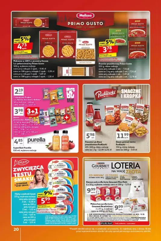 Auchan - gazetka promocyjna Gazetka Znane Marki Lubiane Hipermarket Auchan od czwartku 17.10 do środy 23.10 - strona 20