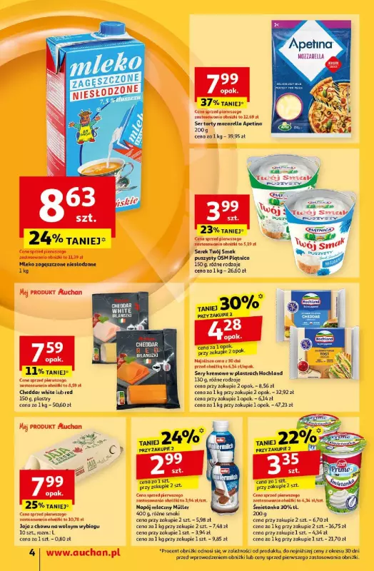 Auchan - gazetka promocyjna Gazetka Pewność Niskich Cen Moje Auchan  do środy 30.10 - strona 6