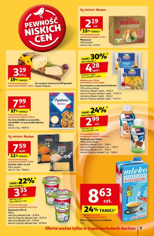 Auchan - gazetka promocyjna Gazetka Pewność Niskich Cen Supermarket Auchan  do środy 30.10 - strona 9